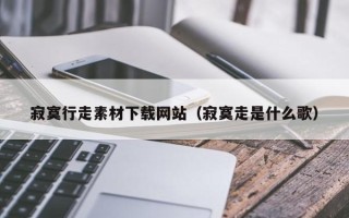 任丘寂寞行走素材下载网站（寂寞走是什么歌）